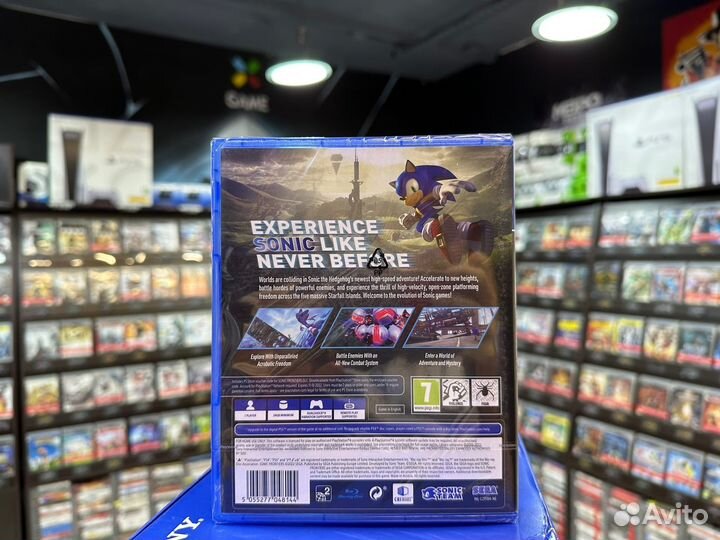 Игры для PS4: Sonic Frontiers