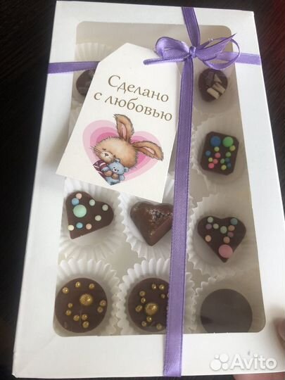 Корпусные конфеты ручной работы