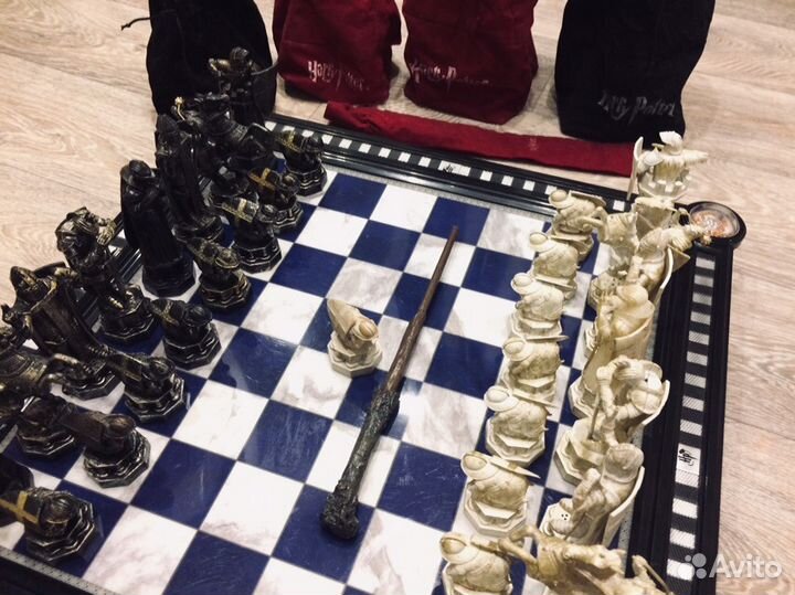 Коллекционные шахматы Harry Potter + журналы (46)