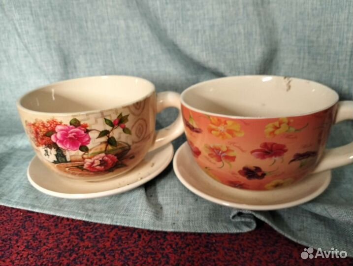 Кашпо - чашка для цветов