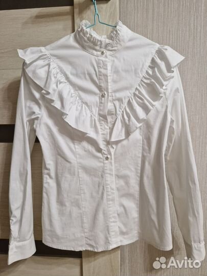 Блузка белая школьная 134