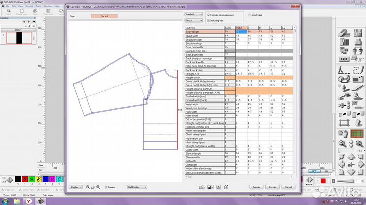 SDS ONE A78 R12-A78 shima seiki