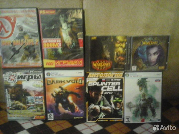 Компьютерные игры на дисках