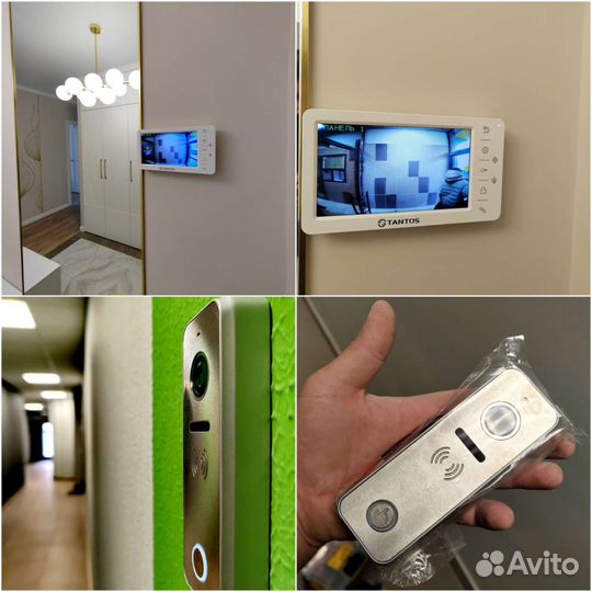 Установка видеонаблюдения и видеодомофона