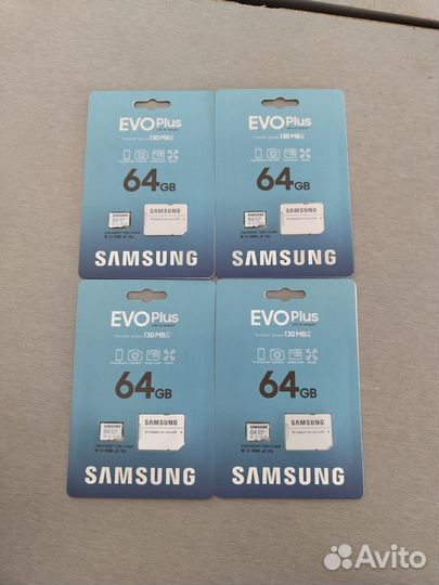 Карта памяти Micro SD Samsung 64gb