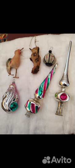 Елочные игрушки СССР