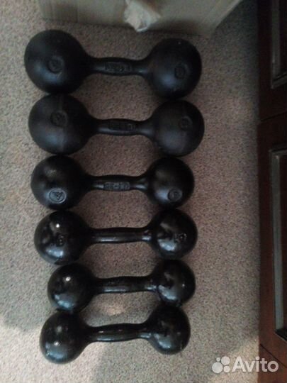 Гантели, гири