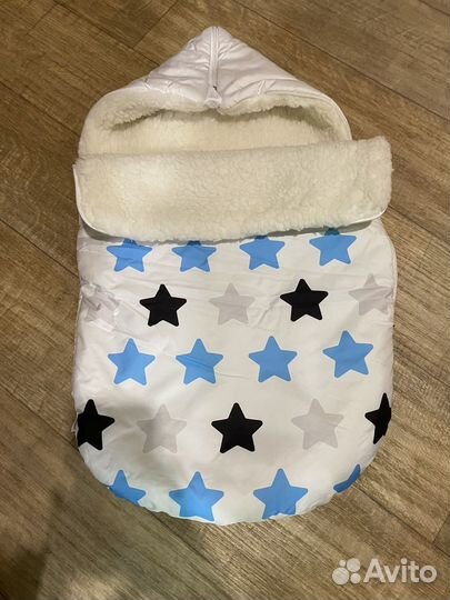 Зимний конверт в коляску