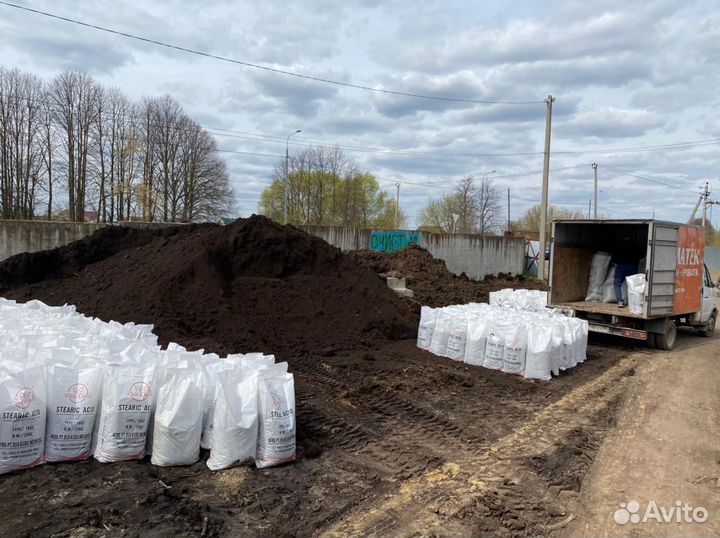 Перегной в мешках