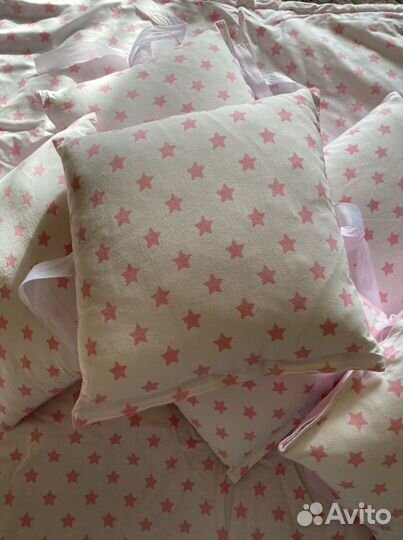 Бортики в детскую кроватку