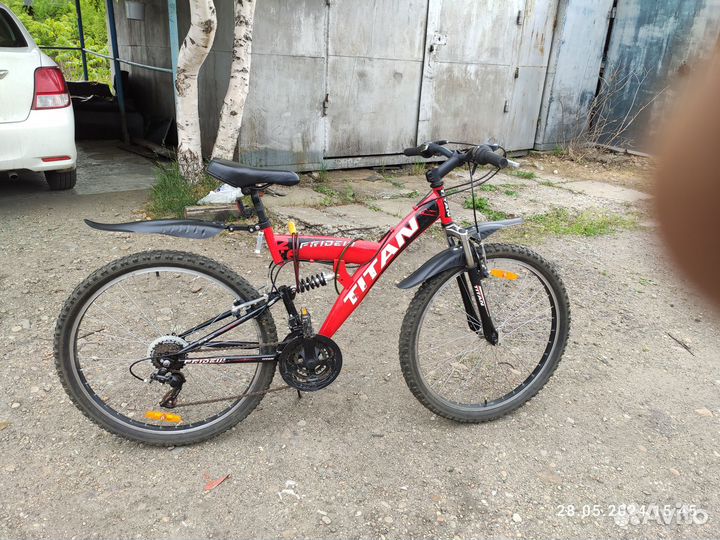 Продам велосипед titan взрослый, скоростной