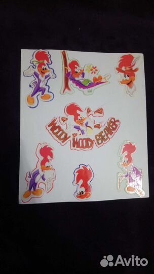 Наклейки 1990-2000 гг