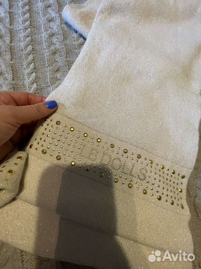 Шапка и шарф laura biagiotti на девочку