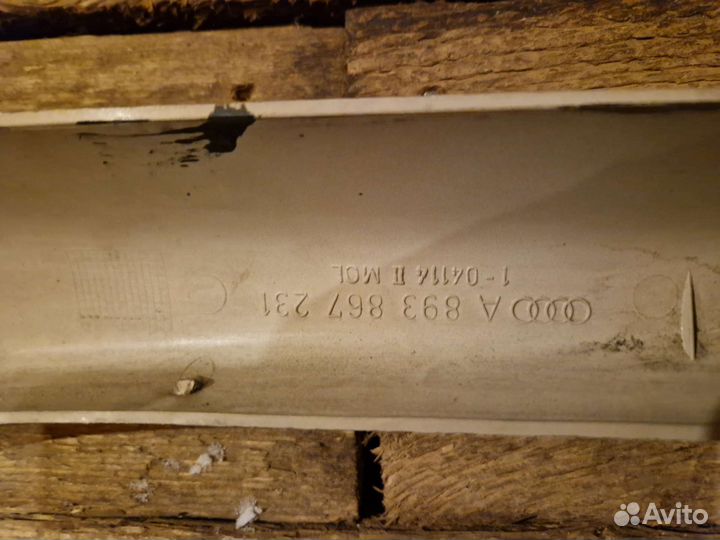 Накладки стоек лобового стекла Audi 80