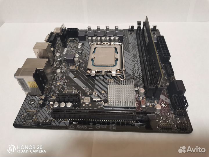 Комплект Intel core i5-12400 +16gb DDR4