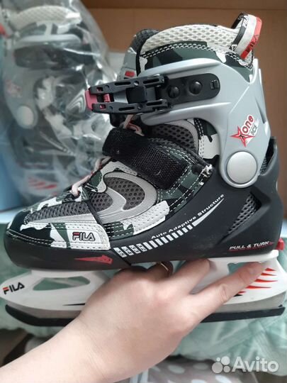 Коньки детские раздвижные