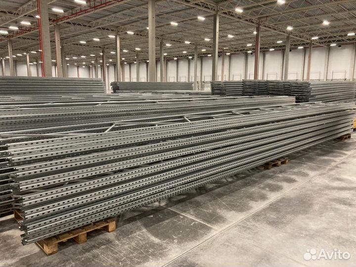 Стеллажи складские под евро палет