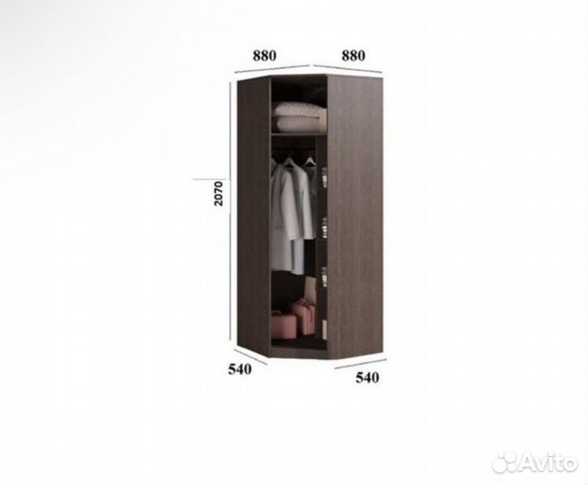 Угловой шкаф