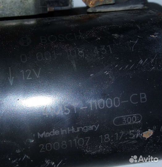 Стартер Ford focus