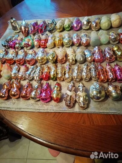 Елочные игрушки. ссср-250руб