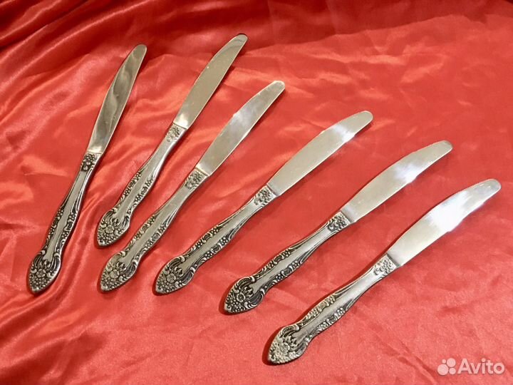 Столовые приборы. Мельхиор. Ножи Таллин