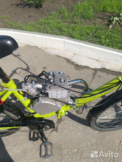 Веломопед дырчик f80