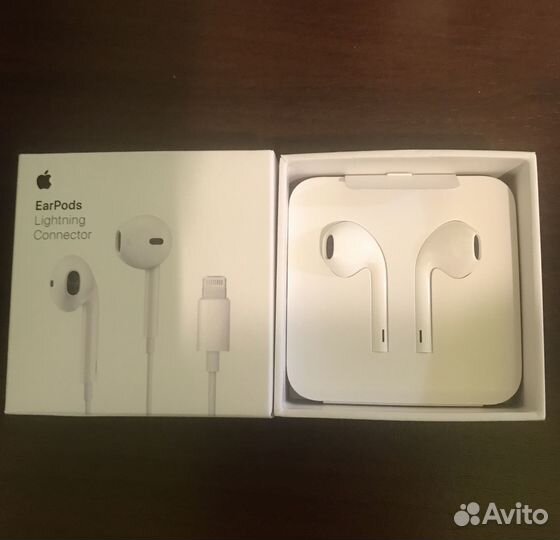 Наушники Проводные Apple EarPods Lightning