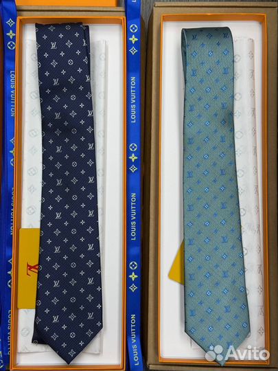 Галстук из шелка Louis Vuitton Premium