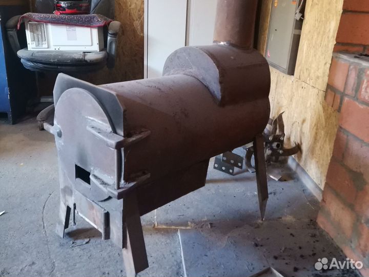 Печь буржуйка для гаража