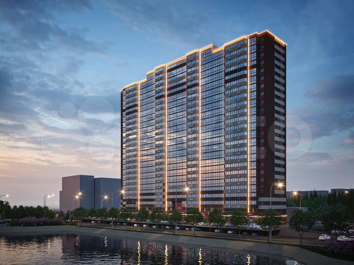 4-к. квартира, 63,7 м², 10/25 эт.