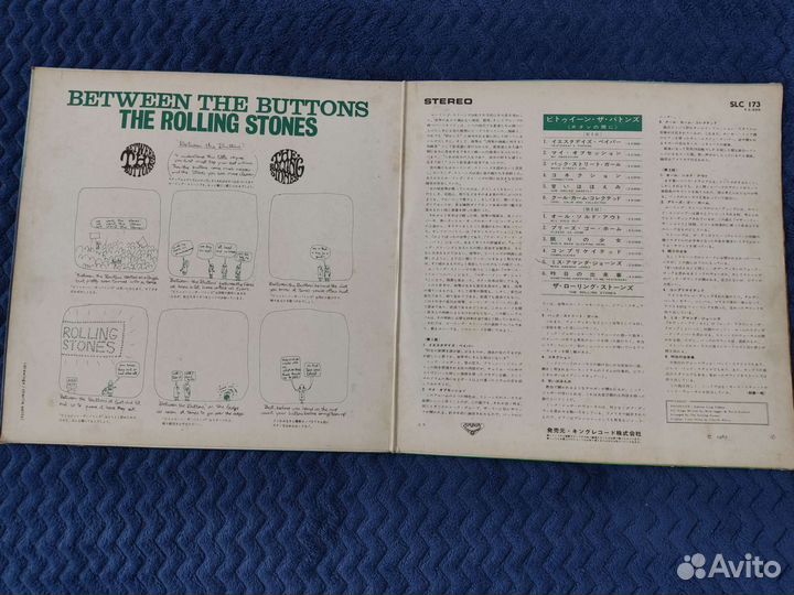 The Rolling Stones Between The Buttons LP Japan