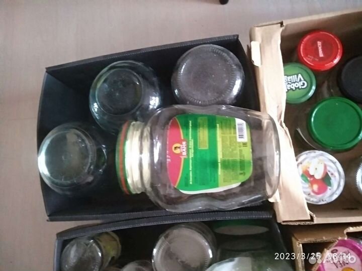 Стеклянные банки 0.2л до 3л