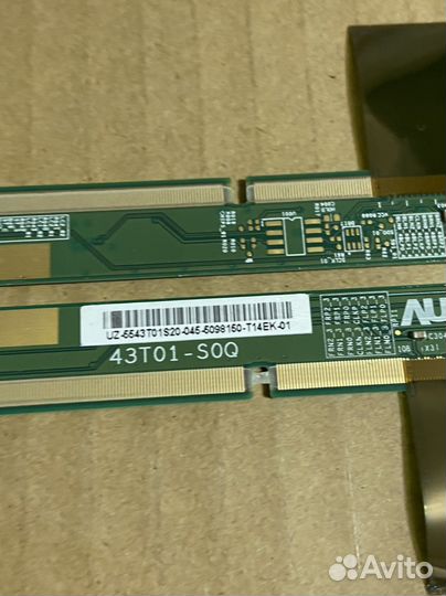 Bbk 43lex-7170/fts2c планки матрицы с шлейфами