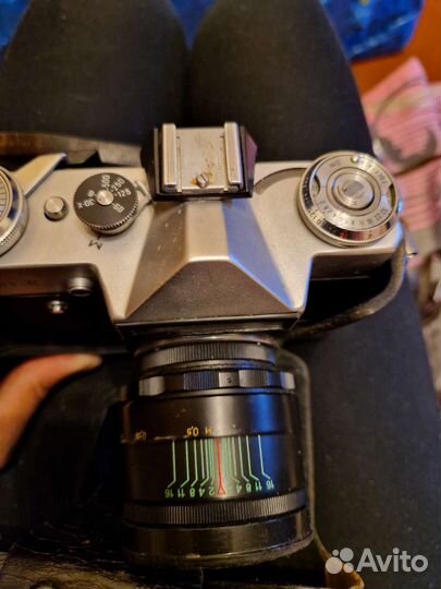 Плёночный фотоаппарат zenit объектив helios
