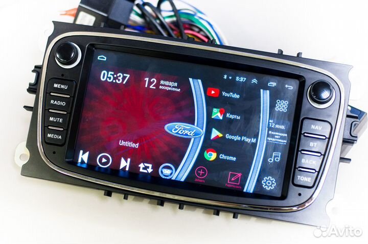 Штатная магнитола Ford Android