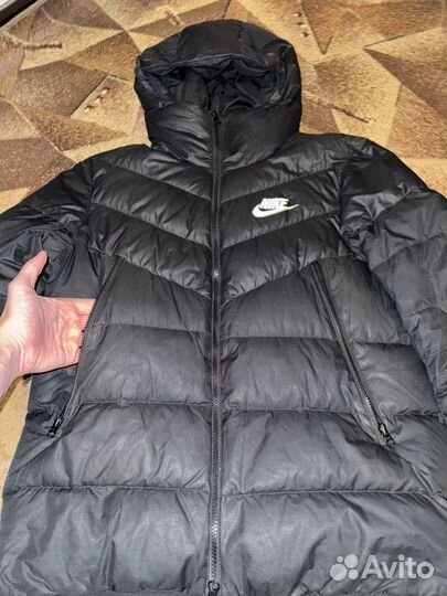 Пуховик Nike windrunnerDown jacket оригинал