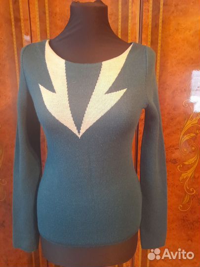 Свитер Ulanova шерсть шелк 44 р