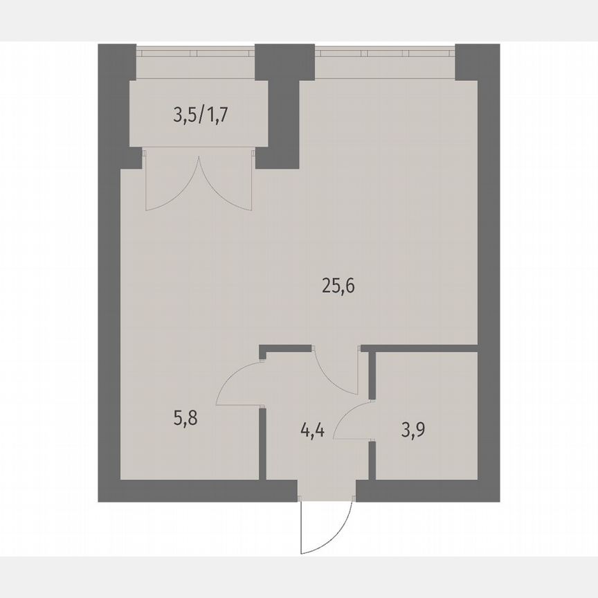 1-к. квартира, 41,5 м², 13/13 эт.