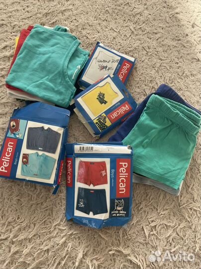 Боксеры, майки 4-5-6 лет