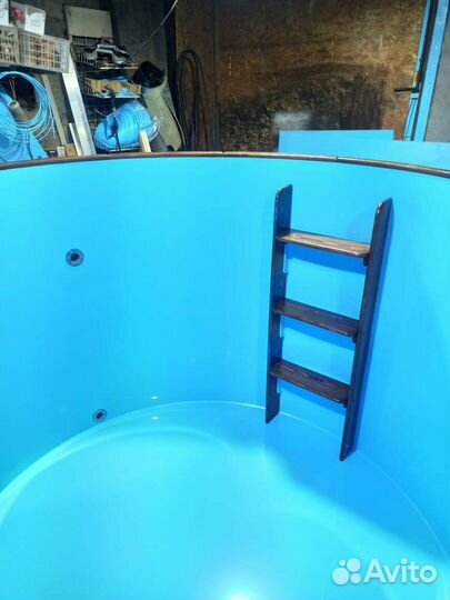 Купель круглая со вставкой