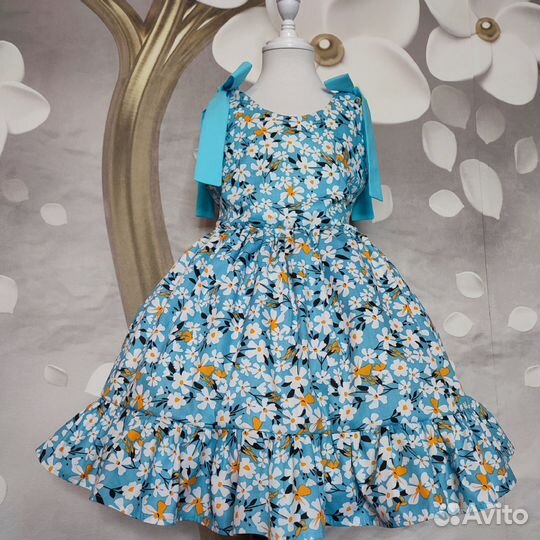 Платье на рост 128+