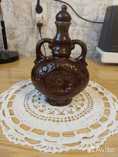 Кувшин - штоф обливная керамика СССР, 70-80г