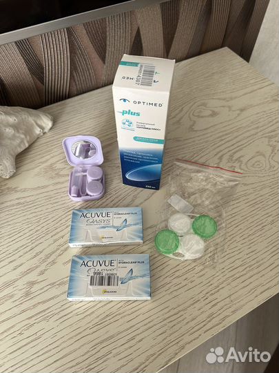 Контактные линзы acuvue oasys