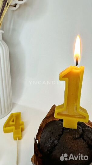 Свечи цифры