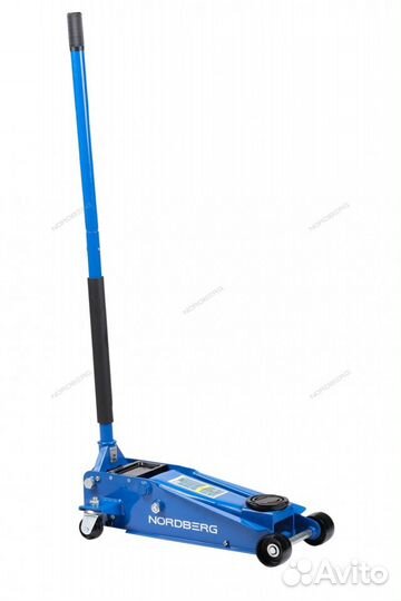 Домкрат подкатной, быстрый подъем, г/п 3 тонны