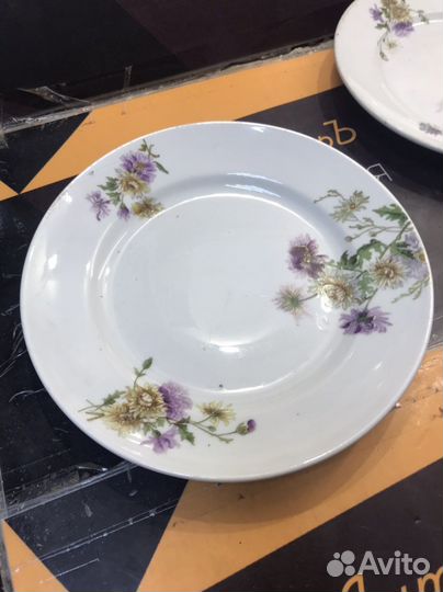 Набор старинных тарелок дулево к