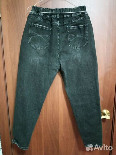 Джинсы зауженные стрейч