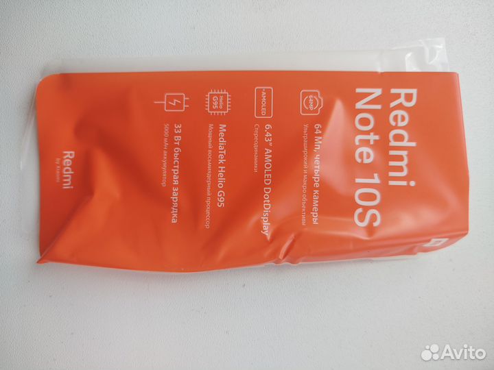 Xiaomi Redmi Note 10S, 4/64 ГБ