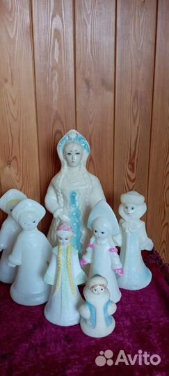 Снегурочка СССР пластик