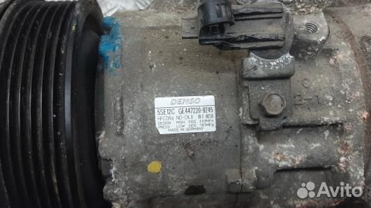 Компрессор кондиционера бензиновый toyota avensis